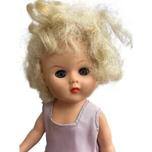 Vtg Vogue Ginny Doll Blond Hair Sleep Eyes 8"